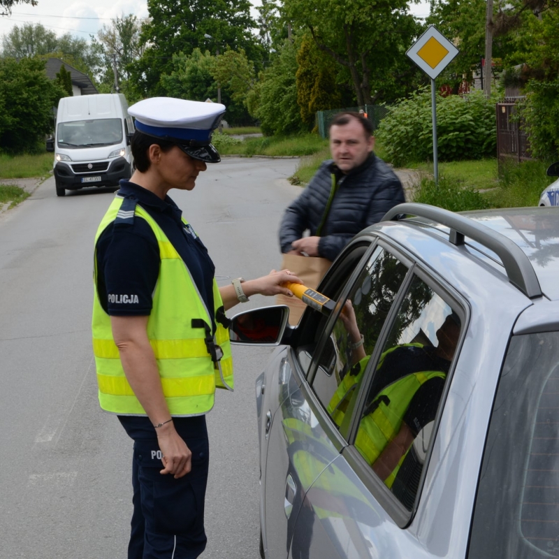 Kierowcy w Radomsku zdawali egzamin z trzeźwości
