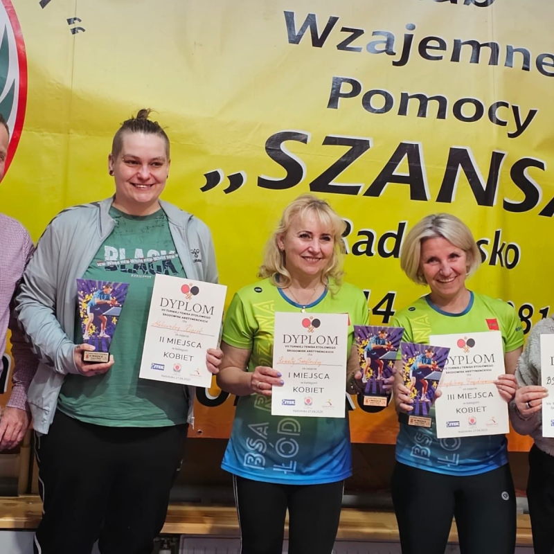 VII Turniej Tenisa Stołowego Środowisk Abstynenckich w Radomsku