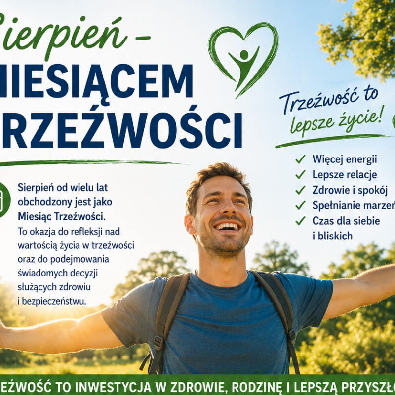 Sierpień – miesiącem trzeźwości 