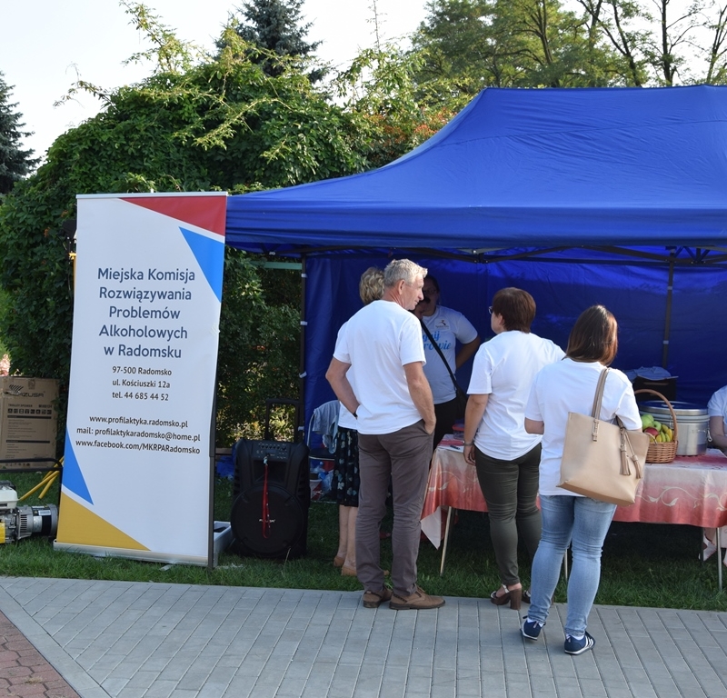 II Radomszczański Bieg Nocny w parku Solidarności 