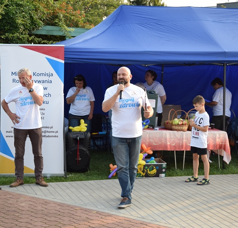 II Radomszczański Bieg Nocny w parku Solidarności 