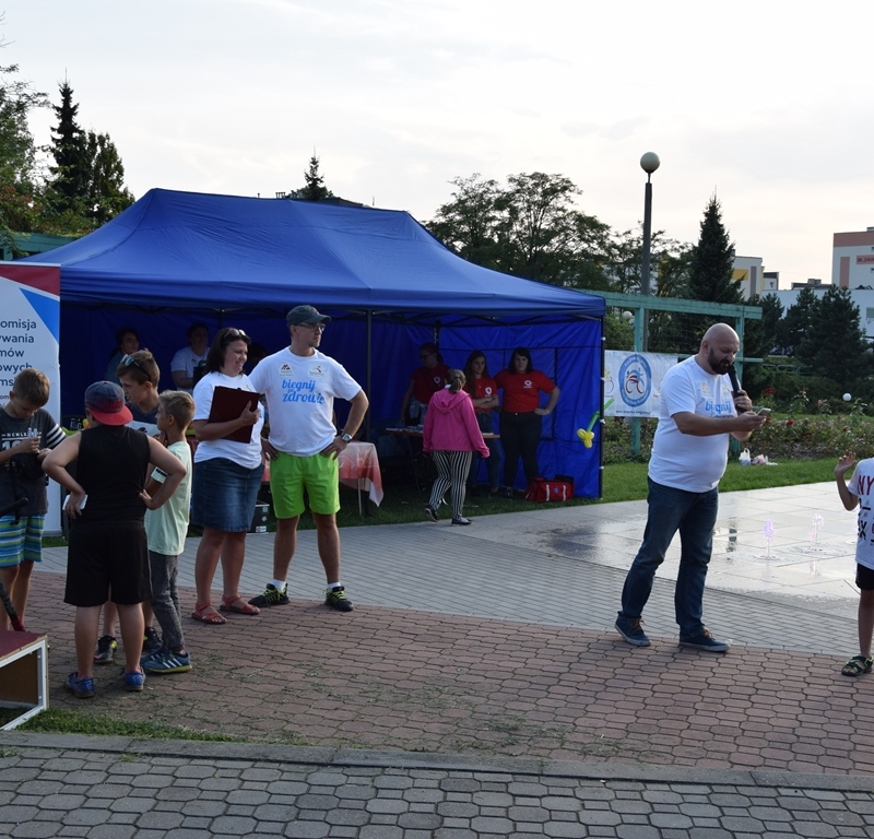 II Radomszczański Bieg Nocny w parku Solidarności 