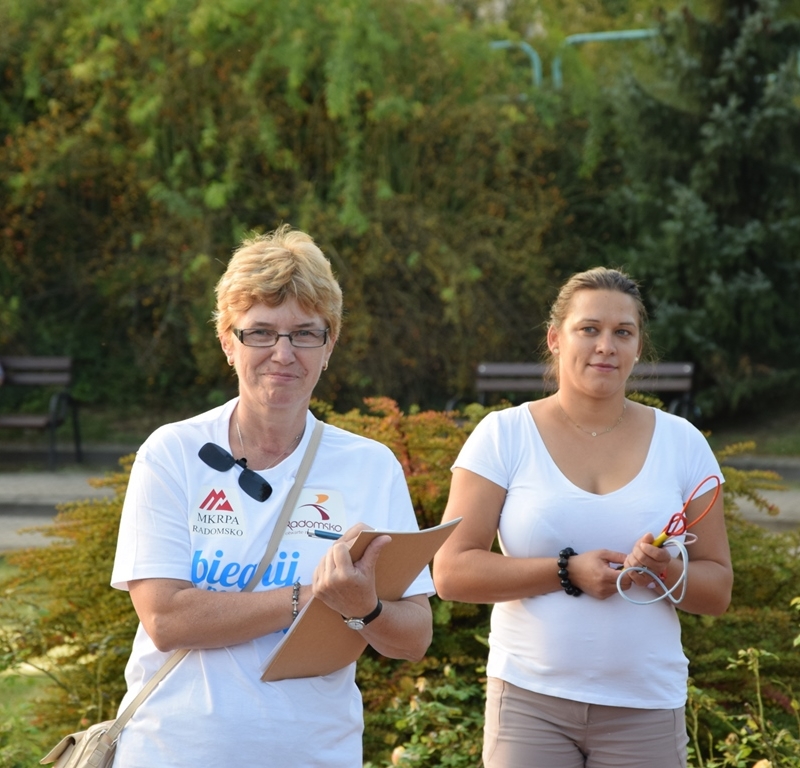 II Radomszczański Bieg Nocny w parku Solidarności 