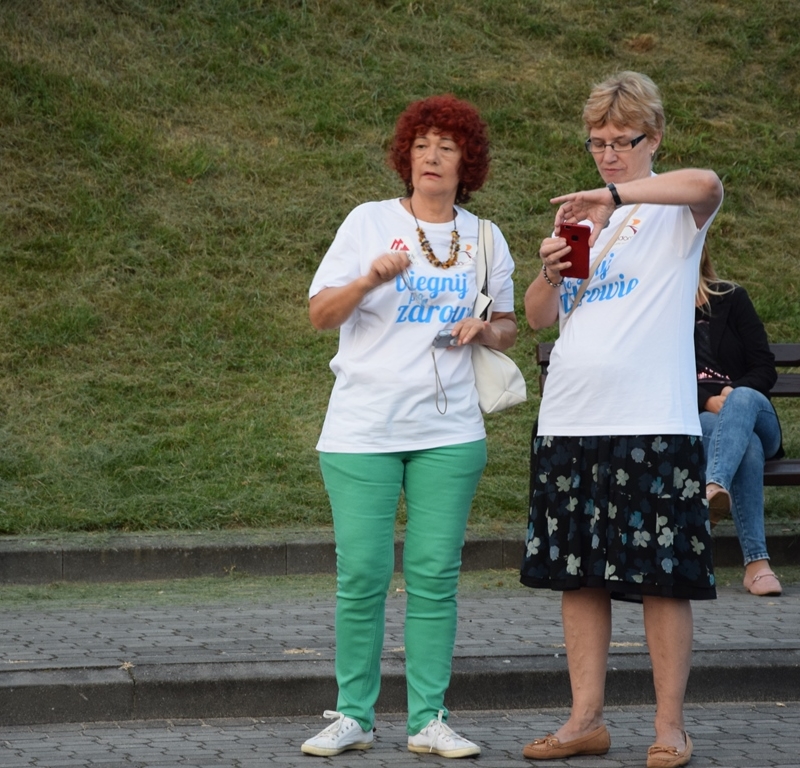 II Radomszczański Bieg Nocny w parku Solidarności 