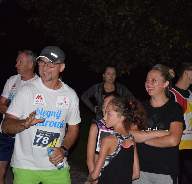 II Radomszczański Bieg Nocny w parku Solidarności 