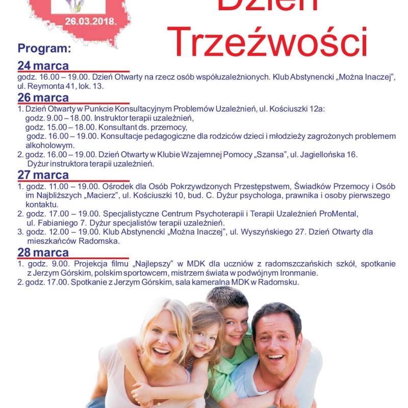 Ogólnopolski Dzień Trzeźwości  w Radomsku