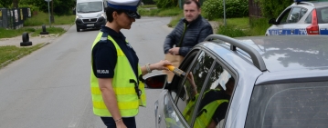 Kierowcy w Radomsku zdawali egzamin z trzeźwości