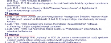 Ogólnopolski Dzień Trzeźwości  w Radomsku