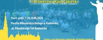 Ruszyły zapisy na IV Radomszczańską Pielgrzymka Biegowa i III Rowerowy Rajd Papieski